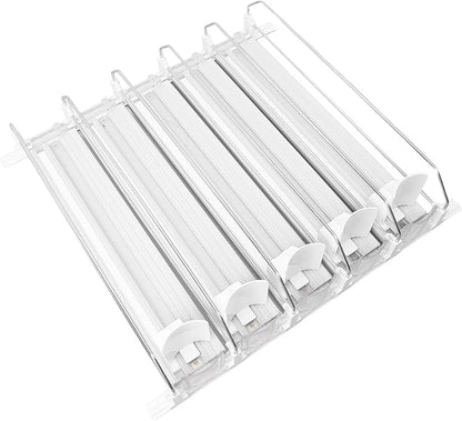 gernie Soda Can Dispenser, NonSlip and SelfPush Beverage Organizer for Shelves (White), gernieiby083dgxv-12