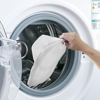 LONGD Hat Washer Cage with Snap Lock - Machine/Dryer Safe Compact Hat Cleaner for Baseball Caps & Storage