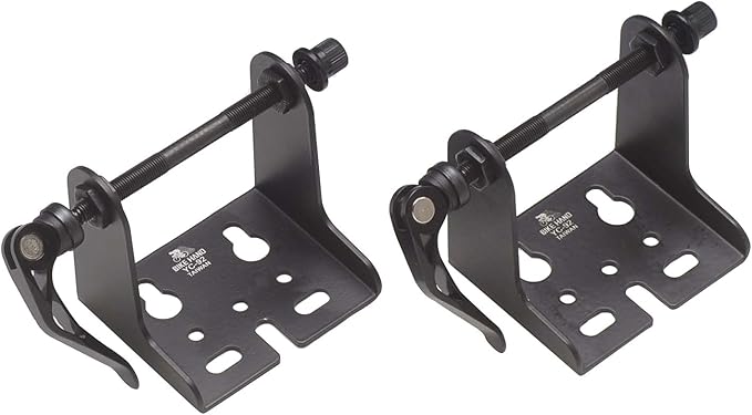Bike Hand YC-92 Bicycle Drag Mount (Car Base, Indoor Storage) x 2 Set, YC-92 x 2, Black