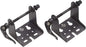 Bike Hand YC-92 Bicycle Drag Mount (Car Base, Indoor Storage) x 2 Set, YC-92 x 2, Black