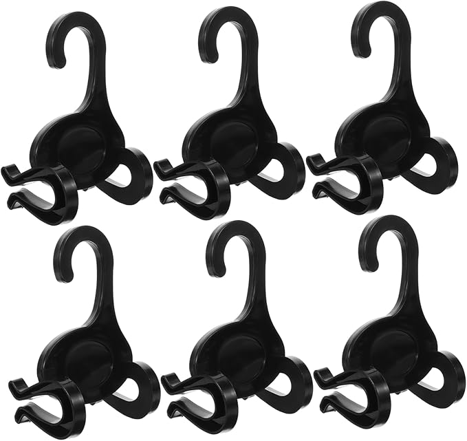PRETYZOOM 20pcs Sneakers Hanging Hooks Plastic Shoe Storage Rack for Organizer Drying Organizer for Supermarket and Home