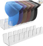 Hat Stands, 14-Slot Baseball Cap Organizer Rack, Clear Acrylic Hat Holder for Wall/Door/Closet-SpaceSaving Display &Dust-Proof Storage for Caps, Fitted Hats