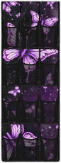 Butterfly Over the Door Organizer Bathroom Hanging Storage Organizer with 12 Mesh Pockets Shoe Rack for Closet Door Easy to Install Hanging Storage Bag for Toys Snacks Shoes