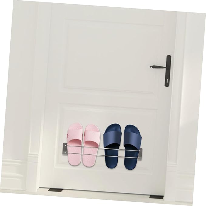 OUNONA Hanging Shoe Storage Mount Slipper Organizer Entryway Non-punch Easy to Clean