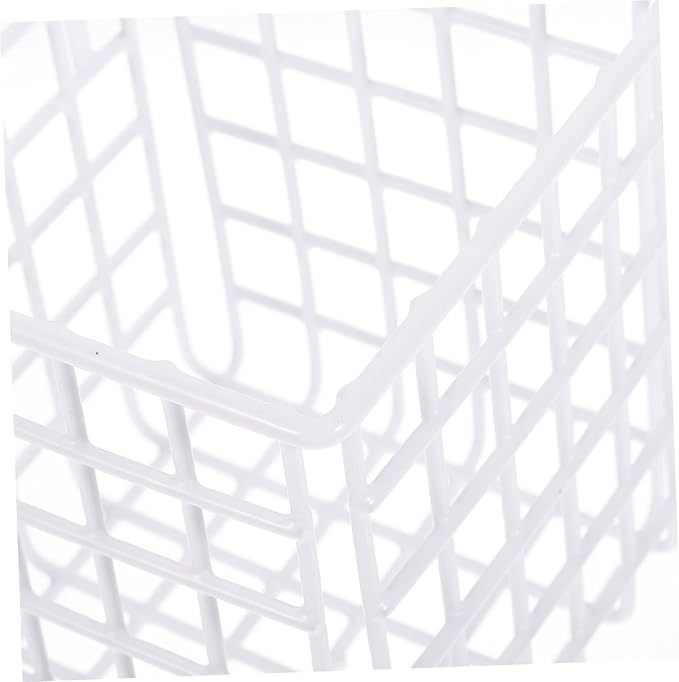 Cabilock 4pcs Wire Basket Hanging Storage Organizer for Kitchen Pantry Craft Room over Cabinet Door Basket Sturdy Iron Design Space-saving for Easy Access and Organization