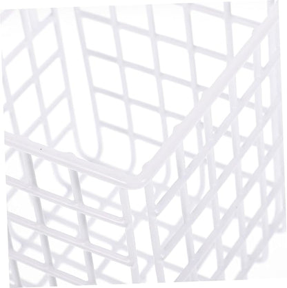Cabilock 4pcs Wire Basket Hanging Storage Organizer for Kitchen Pantry Craft Room over Cabinet Door Basket Sturdy Iron Design Space-saving for Easy Access and Organization