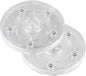 2 Pack 4" Clear Acrylic Lazy Susan Turntable - Small Ball Bearing Rotating Tray Cake Turntable for Decorating Lazy Susan Round Spinning Base for Crafts Cabinet Spice Rack