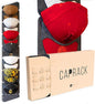 CT Design CapRack The Original Hat Organizer for Baseball Caps, Hat Rack for Wall & Storage Solution, Snapback and Fitted Holder Display, No Assembly Cap Organizer