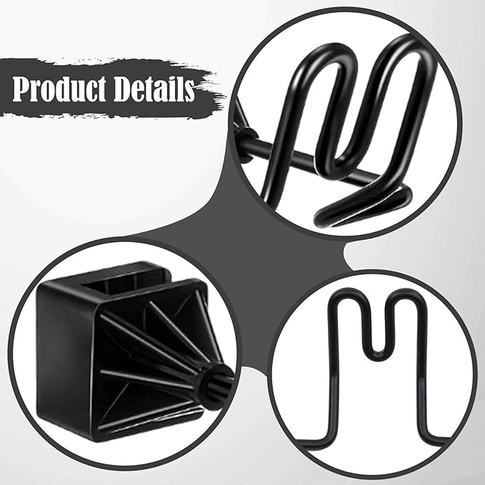 Cowboy Hat Holder Car Accessories Men Women Effortless Installation Metal Hat Rack Organizer for Umbrella Jackets Helmet