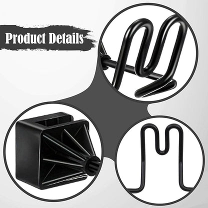 Cowboy Hat Holder Car Accessories Men Women Effortless Installation Metal Hat Rack Organizer for Umbrella Jackets Helmet