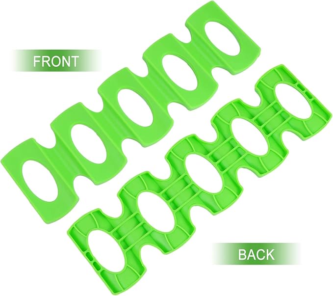 Luxshiny 2pcs Silicone Beverage Holders Stackable Can Rack for Beer Drinks Dishwasher Safe Stacking Mats for Fridge Countertop Organization Easy to Clean Silicone