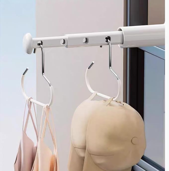 10 Pack Hat Hangers for Closet - Nonslip Space Saving Steel Hat Rack for Baseball Caps, Versatile Hanger Holder for Belts, Vest, Ties and Scarves (White)
