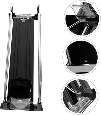 Automatic Pusher Fridge Drinks Organizer Dispenser Smooth Surface Easy Install Stable Beverage Can Holder for Refrigerator Soda Storage