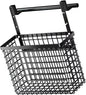Over The Cabinet Door Organiser Storage Basket with Adjustable Heights for Kitchen and Bathroom Home Organization Tool
