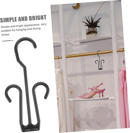 20PCS Plastic Shoe Display Hooks Hanging Shoe Organizer for Closet or Mall Sturdy Hangers for Drying and Storage for Sneakers and Boots