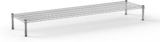 18" Deep x 72" Wide x 8" Height Wire Shelving Kit | 1-Tier | NSF Commercial Storage Rack Unit
