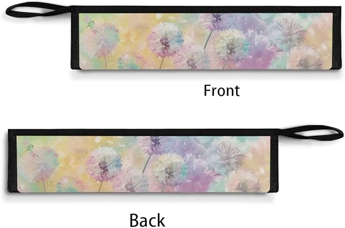 Cutlery Storage Bag Travel Silverware Cloth Bags for Travel Tableware Carrying Bag Travel Silverware Case Utensil Pouch Utensil Case,Tie Dye Dandelion