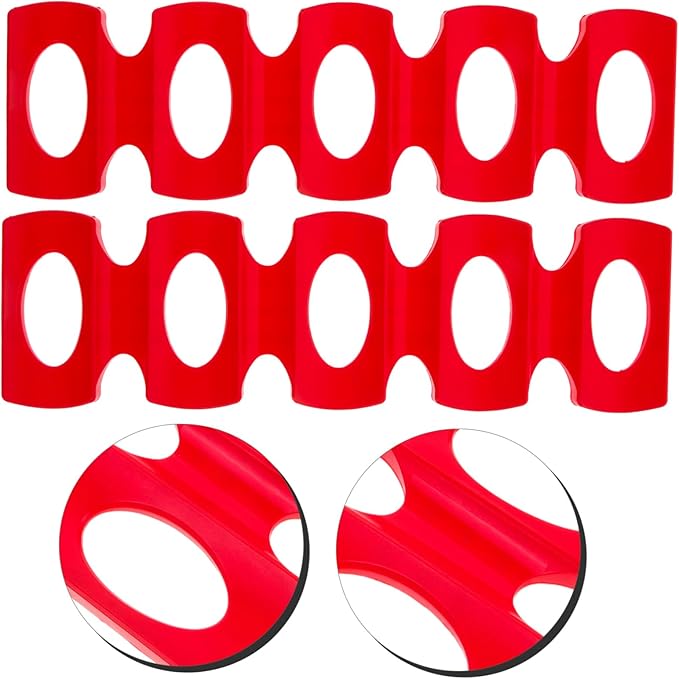 2pcs Can Beverage Beer Rack Silicone Beer Pad Organiser Drink Holder Fridge Organizer for Bar