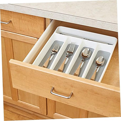 Mikinona 1pc Cutlery Storage Organizer Multi-divided Fork Spoon Tray for Kitchen Drawer Storage to Organize Utensils and Items