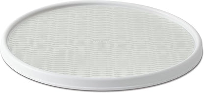 Copco Basics Non-Skid Lazy Susan for Under Sink and Cabinet Storage, 18 Inch, Crystalline