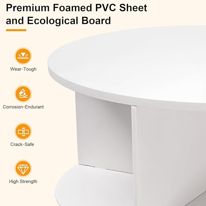 360° Rotating Shoe Rack Tower - Spinning Shoe Organizer for Entryway, Free Standing Lazy Susan Shoe Rack (6 Tiers 23.62 * 23.62 * 56.2in White)