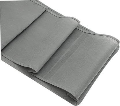 Hemobllo Over Door Hanging Shoe and Underwear Storage Bag Organizer Compartment Non Woven Closet Hanging Organizer for Wardrobes and Door Storage Gray