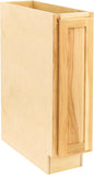 Quicklock RTA (Ready-to-Assemble) | Base Kitchen Cabinets - Shaker Style | Made in America (Rustic Hickory, 9" Wx34.5 Hx24 D Base)