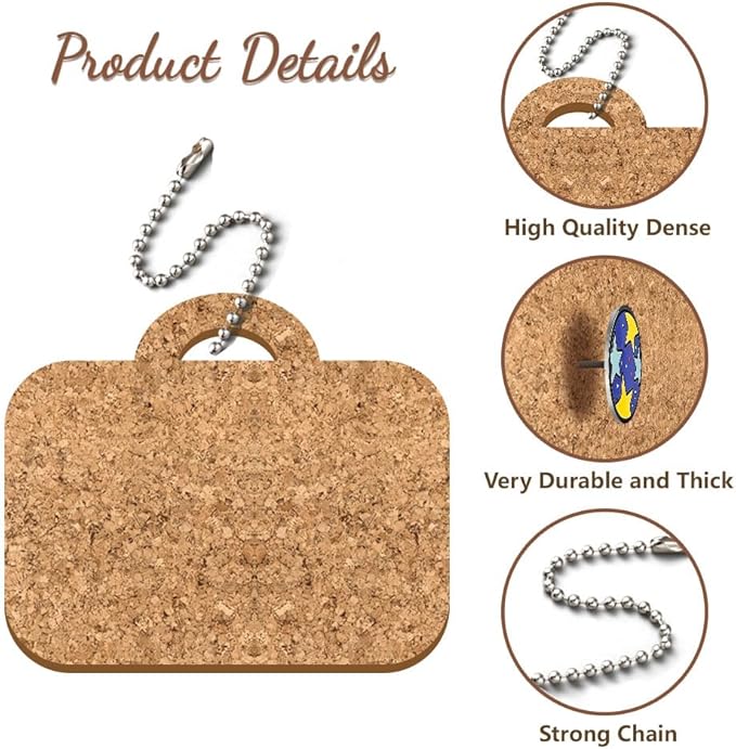 peacoblue 4Pcs Bag Enamel Pin Holder Display Board Collection with Key Chain for Bag, Backpack 4.7" x 3.9", Pins Display Frame Organizer Storage to Show Unique Styles for Student, Male, Female