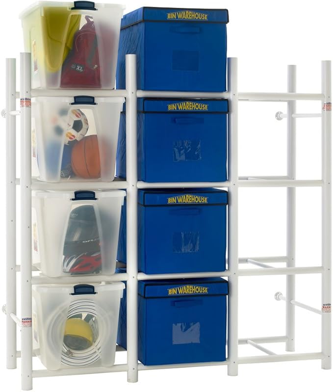 Bin Warehouse DFAE2MBW0431 Storage System for 12-Totes