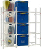 Bin Warehouse DFAE2MBW0431 Storage System for 12-Totes
