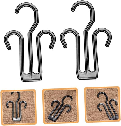 OUNONA 50pcs Multi-Functional Hanging Shoe Rack for Travel and Home Use Portable Slipper Hanger for Sandals and Shoes Lightweight Organizer for Drying Outdoor and Indoor Settings