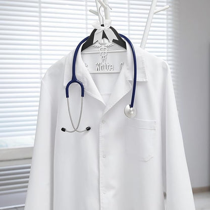 Reallnaive First White Coat Hanger Medical Student Graduation Gift for Pharmacist New Doctor Phd Gift White Coat Ceremony Med School Graduation Congratulation Favor