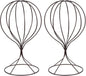 uxcell Metal Hat Display Stand 2 Pack Tabletop Hat and Wig Rack Modern Women Closet Holder for Baseball Cap, Fedora Hat, Cowboy Hat - Bronze