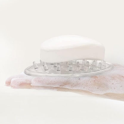 Better Houseware Soap Dish, Set of 2 Soap Holder, Non-Slip Plastic Bar Soap Holder Shower for Bathroom Organization Soap Saver Soap Dishes for Bar Soap