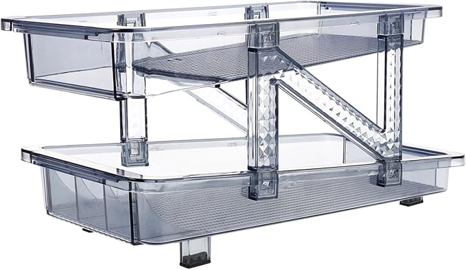 SOLUSTRE Strong Material Beverage Can Holder Refrigerator Soda Can Organizer Drink Dispenser Bin