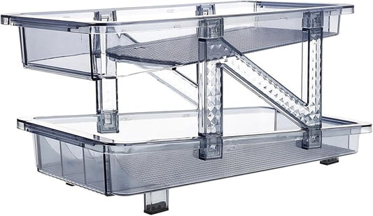 SOLUSTRE Strong Material Beverage Can Holder Refrigerator Soda Can Organizer Drink Dispenser Bin