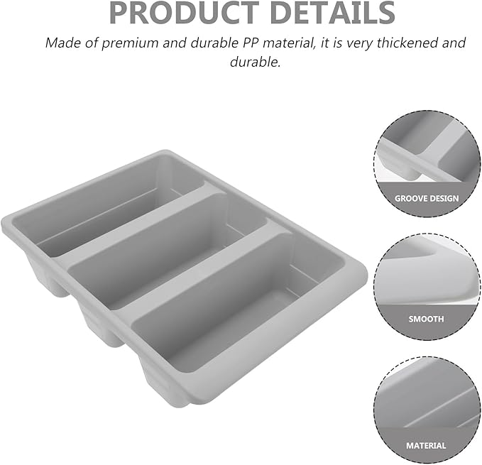 BESPORTBLE Space-Saving Vertical Shoe Storage Box Grey Plastic Stackable Shoe Organizer Container for Home Closet Organization