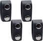 TUYOHW 4Pcs Duty Belt Keepers with Double Snaps for 2.7" Wide Belt Retainer Law Enforcement Police Security Leather Utility Tactical Belt Accessories