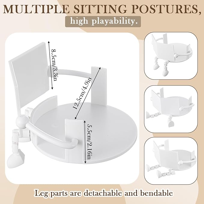 Funny Toilet Paper Holder Stand, Reading Man Toilet Paper Storage for Bathroom Decor, Creative Unique Bathroom Decorating Ideas & Fun Home Decor