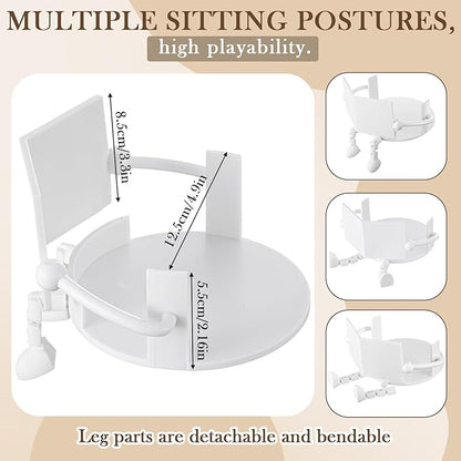 Funny Toilet Paper Holder Stand, Reading Man Toilet Paper Storage for Bathroom Decor, Creative Unique Bathroom Decorating Ideas & Fun Home Decor