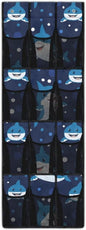 Shark Over the Door Shoe Organizer,Behind Door Shoes Hang Holder Rack,Hanging Shoe Storage Hanging Bag Unique Print