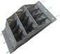 PRETYZOOM Hanging Toiletry Bag over The Door Shoe Organizer Wall Storage Bag Molle Pouches Organizer Grey
