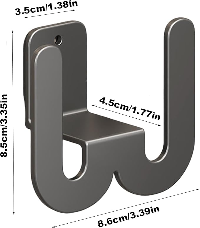 Slipper Hook Hanger - Slipper Storage Organizer Hanger, Wall Mounted Shoe Rack | Perforation- Wall Mounted Storage Hooks for Hallway, Living Room, Shoes Slipper Holder Storage Organizer