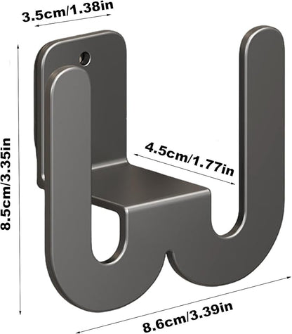 Slipper Hook Hanger - Slipper Storage Organizer Hanger, Wall Mounted Shoe Rack | Perforation- Wall Mounted Storage Hooks for Hallway, Living Room, Shoes Slipper Holder Storage Organizer