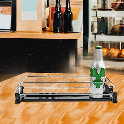 Automatic Pusher Soda Dispenser Efficient Drinks Organizer for Fridge Neat and Orderly Arrangement Easy to Use for Cans for Home and Parties
