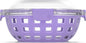 Ello Duraglass Meal Prep Container- Glass Food Storage Container with Silicone Sleeve and Airtight BPA-Free Plastic Lid, Dishwasher, Microwave, and Freezer Safe