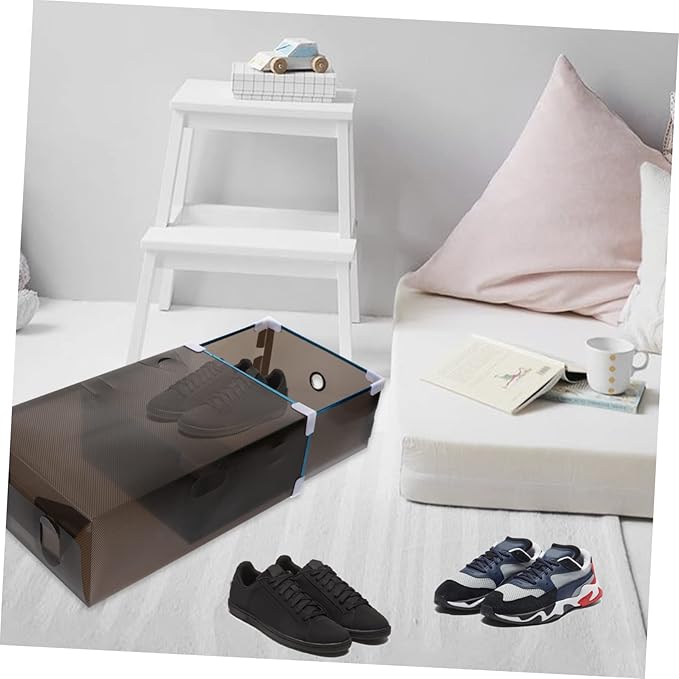 2pcs Plastic Storage Boxes Drawers Home Organizers for Shoes Underwear Socks Compact