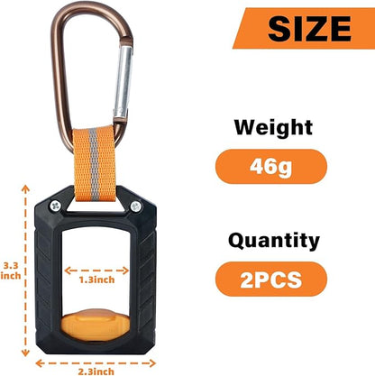 Melotough Zip Tie Holder, Reusable Zip Tie Organizer Band, Cable Tie Holder, Cable Tie Bracket for Multi-Purpose Indoor and Outdoor Use, Black, 3Pcs, ABS Plastic