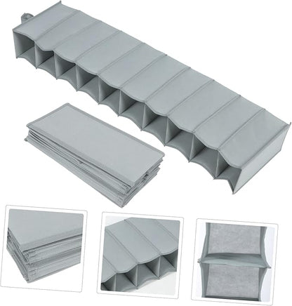 Multi-layer Foldable Shoe Organizer Pouch Portable Storage for Closet and Door Space-saving Hanging Design and Versatile Storage for Indoor and Outdoor Use