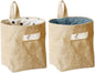 2Pcs Hanging Organizer Bag Stylish Door Wall Storage Pouch for Dorm Room Convenient Space Saver Dual Sided Use Natural Beauty Design for Organizing